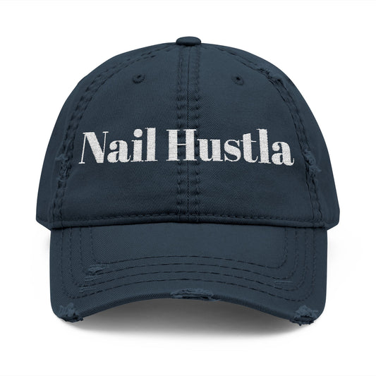 Embroidered Nail Hustla Hat