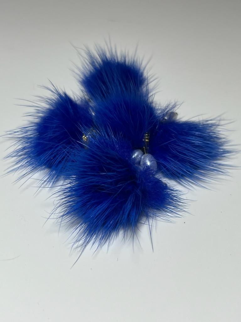 Blue Pom Pom